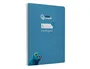 Liderpapel Cuaderno Espiral A4 Pautaguía Tapa Blanda 80 Hojas 75gr Cuadro Pautado 5mm Azul