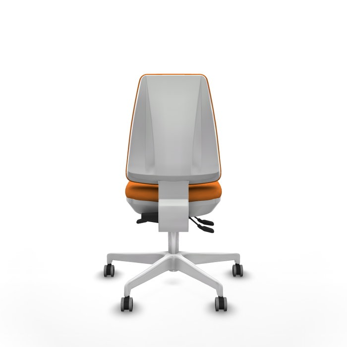 PIQUERAS Y CRESPO Silla de oficina Elche Naranja con mecanismo Asincro PIQUERAS Y CRESPO Silla de oficina Elche Naranja con mecanismo Asincro
