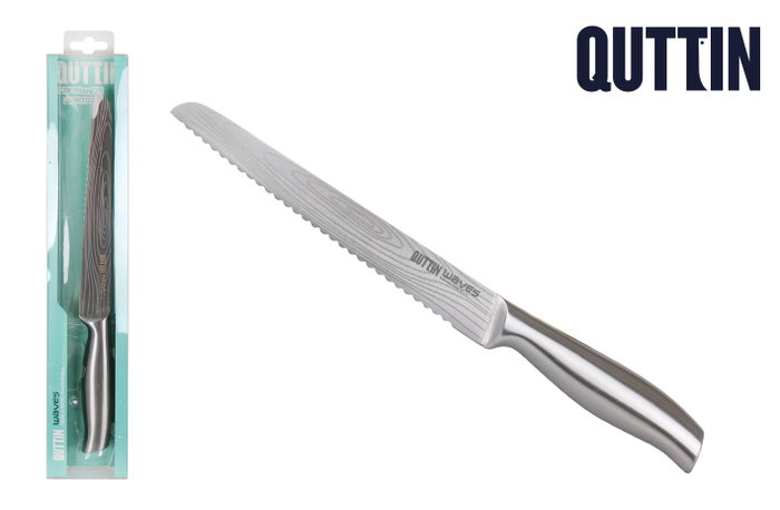 Quttin Cuchillo Panero Waves 20 cm (4 Unidades) Quttin Cuchillo Panero Waves 20 cm (4 Unidades)