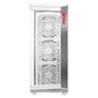 XPG BATTLECRUISER II Midi Tower Blanco