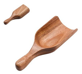 DKD Home Decor Cuchara de Acacia Natural 14,5x5,5x2,5 cm