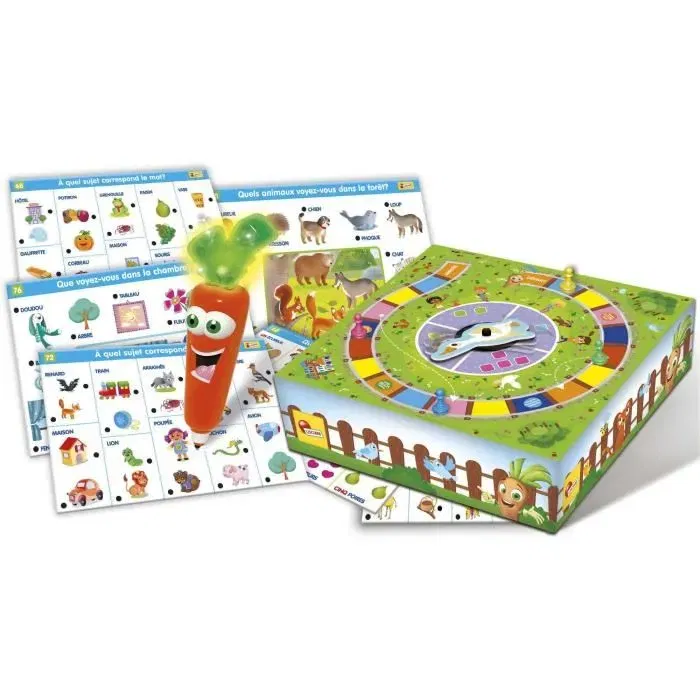 Lisciani Giochi Carotina 1000 preguntas - Caja de Juego de Preguntas