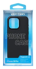 Vention Funda de Silicona Líquida MagSafe para iPhone 15 Pro - Negro