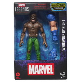 Hasbro Marvel Legends Series Figura Werewolf By Night de Marvel, 15 cm, con Piezas para Executioner Build-A-Figure