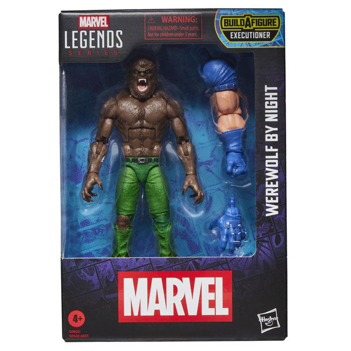Hasbro Marvel Legends Series Figura Coleccionable Werewolf By Night 15 cm con Piezas Build-A-Figure Executioner Hasbro Marvel Legends Series Figura Coleccionable Werewolf By Night 15 cm con Piezas Build-A-Figure Executioner