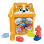 MEGA BLOKS Cubo de Bloques de Construcción Grande Perrito Corgi Fisher-Price First Builders HDK81 - 25 Piezas, Juguete Educativo a Partir de 12 Meses