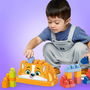 MEGA BLOKS Cubo de Bloques de Construcción Grande Perrito Corgi Fisher-Price First Builders HDK81 - 25 Piezas, Juguete Educativo a Partir de 12 Meses