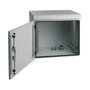 EFB Elektronik Armario de pared 19'' 9HE 450mm IP55 RAL7035 Gris