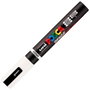 POSCA PC-5BR Brush Marcador Punta de Pincel Semiflexible Blanco