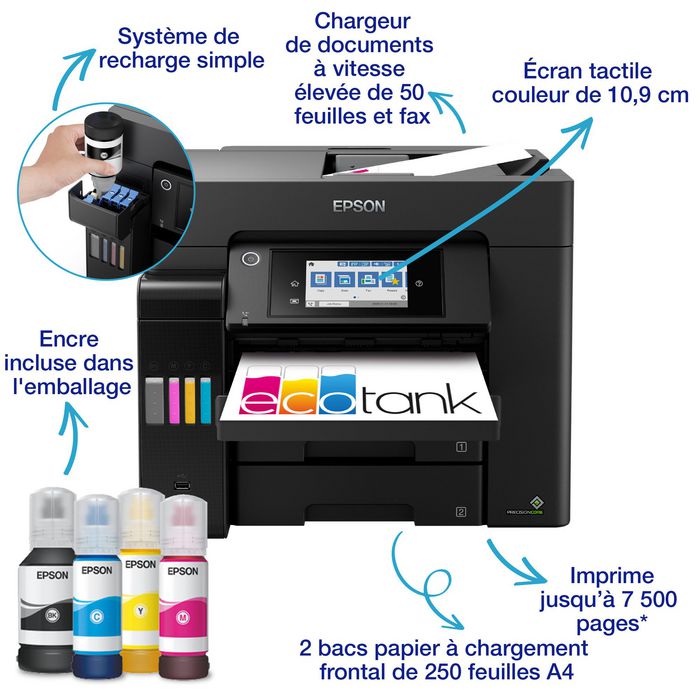 Epson EcoTank ET-5855 Multifunción A4