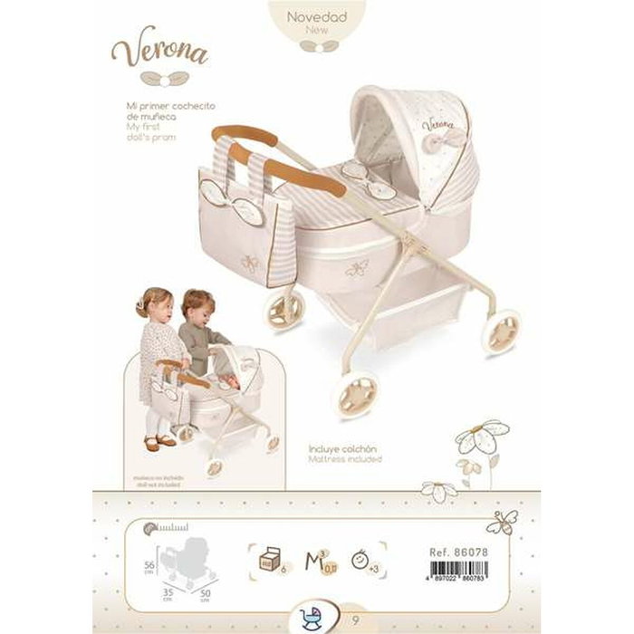 Decuevas Mi Primer Coche De Muñeca Verona para Muñecas de hasta 42 cm Decuevas Mi Primer Coche De Muñeca Verona para Muñecas de hasta 42 cm