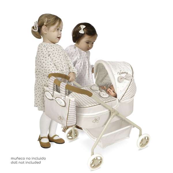 Decuevas Mi Primer Coche De Muñeca Verona Para Muñecas de Hasta 42 cm. Dimensiones: 35x50x56 cm.