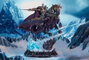 World of Warcraft Estatua The Lich King & Invincible 68 cm