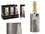 Kinvara Enfriador Botella Champán Gris 17.5x2x8cm PVC (Set de 24)