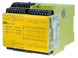 PILZ PNOZ X9P Relé de Seguridad 24VDC 4 Entradas