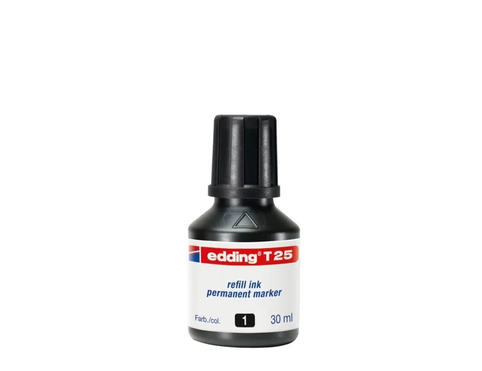 Edding Tinta para Rotulador T25 Negro 30ml