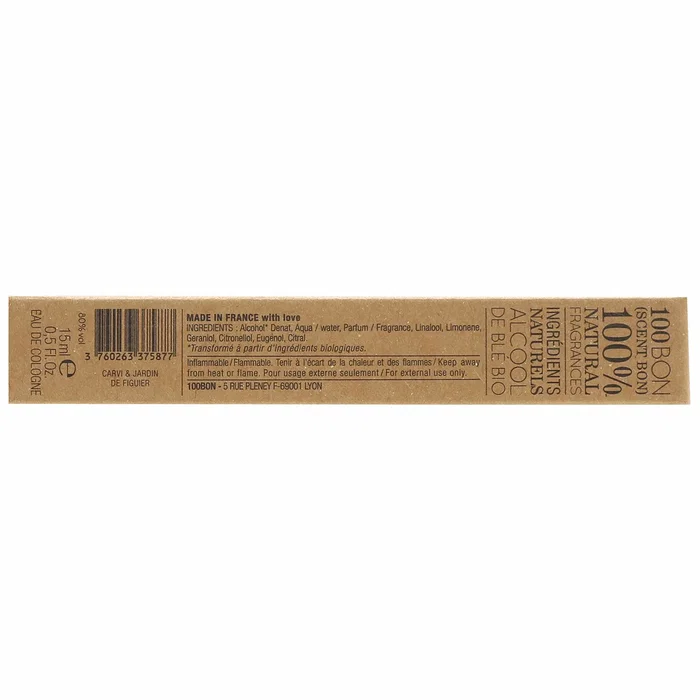 100BON Eau de Thé et Gingembre Agua de perfume Unisex 15 ml Miniatura