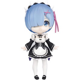 Tamashii Nations Figura Figuarts Mini - Re:Zero Starting Life in Another World - Rem - PVC 9 cm con brazos alternativos y base de exposición
