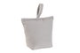 DKD Home Decor Sujetapuertas Tropical Blanco Verde Algodón Hojas 10 x 21 x 25 cm (2 Unidades)