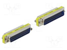 DeLOCK Adaptador de género D-Sub 50 pines Macho a Hembra 65005