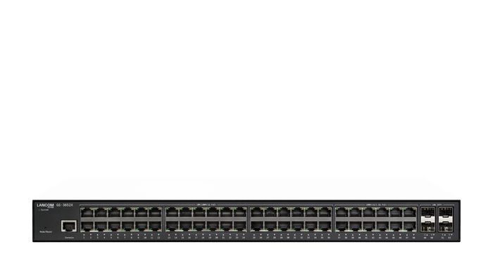 LANCOM GS-3652X Switch gestionado Capa 3 Lite, 48 puertos (36x 1GE, 12x 2.5GE), 4x SFP+