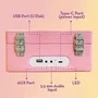 Liscianigiochi Reproductor de CD vintage Barbie Bluetooth Rosa