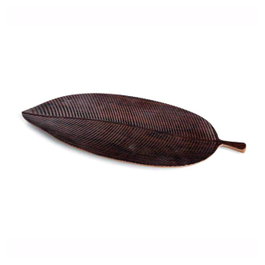 Bandeja forma hoja 37,5x15 cm