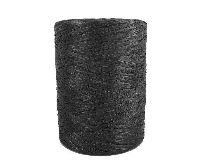 Cuerda Bobina Rafia 900 Plana Negro 400 gr Agrícola Cuerda Bobina Rafia 900 Plana Negro 400 gr Agrícola