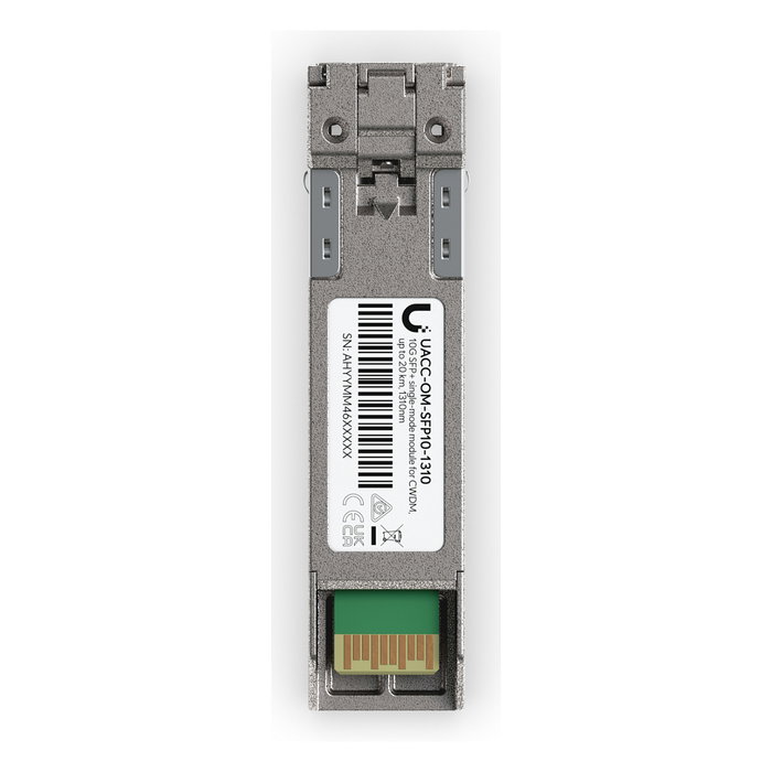 Ubiquiti Networks Inc. Ubiquiti UACC-OM-SFP10-1310 SFP+ Transceptor de Fibra Óptica, 10GbE, 1310nm, LC (UPC), hasta 20000m Ubiquiti Networks Inc. Ubiquiti UACC-OM-SFP10-1310 SFP+ Transceptor de Fibra Óptica, 10GbE, 1310nm, LC (UPC), hasta 20000m