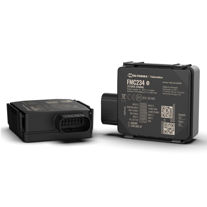 Teltonika FMC234 Rastreador 4G LTE Cat 1 Resistente al Agua con Batería de Alta Capacidad EMEA Teltonika FMC234 Rastreador 4G LTE Cat 1 Resistente al Agua con Batería de Alta Capacidad EMEA