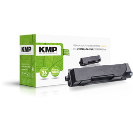KMP Cartucho de tóner negro compatible con Kyocera TK-1160
