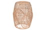 DKD Home Decor Mesita Auxiliar Libet Ratan Marrón Claro