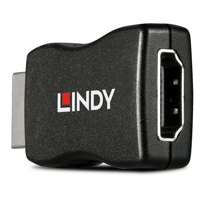 Lindy 32104 Adaptador HDMI-A Macho a Hembra Negro