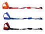 Mascow Arnés con Correa Mediano para Perro, Surtido de Colores (Azul, Naranja, Rojo), Dimensiones 17x8x86 cm (Set de 12)