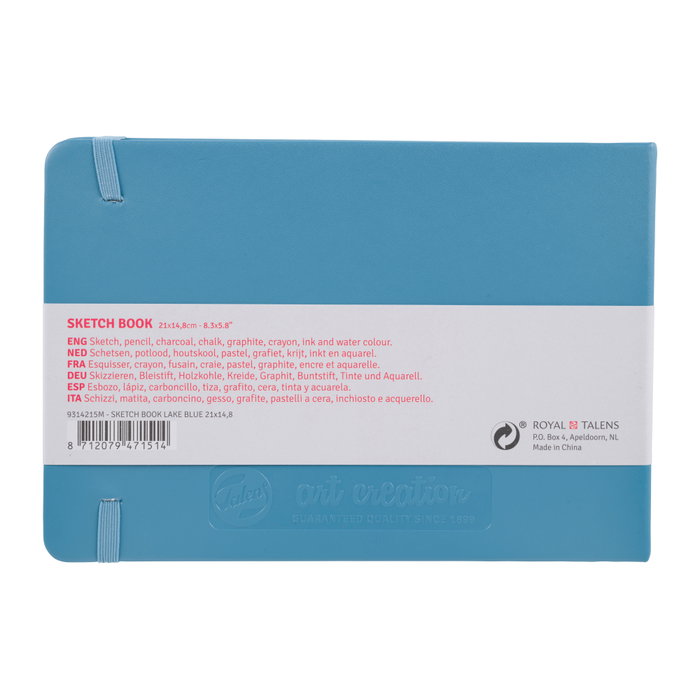Talens Art Creation Cuaderno de Bocetos Azul Lago 21 x 14.8 cm 140 g 80 Hojas Talens Art Creation Cuaderno de Bocetos Azul Lago 21 x 14.8 cm 140 g 80 Hojas