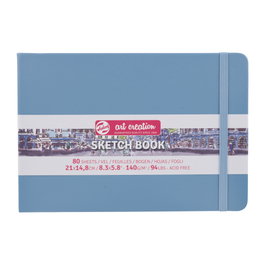 Talens Art Creation Cuaderno de Bocetos Azul Lago 21 x 14.8 cm 140 g 80 Hojas