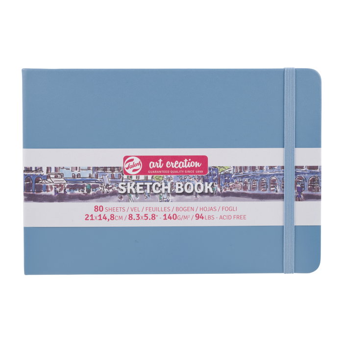 Talens Art Creation Cuaderno de Bocetos Azul Lago 21 x 14.8 cm 140 g 80 Hojas Talens Art Creation Cuaderno de Bocetos Azul Lago 21 x 14.8 cm 140 g 80 Hojas