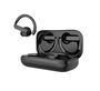Daewoo Auriculares TWS Sport Bluetooth 5.3, Impermeables IPX4, Color Negro, Batería Auriculares 50mAh/Case 600mAh