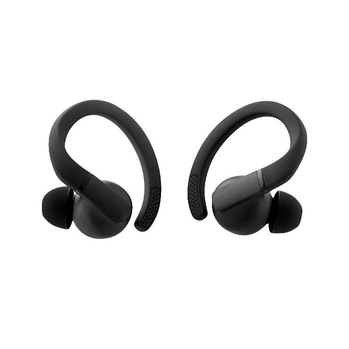 Daewoo Auriculares TWS Sport Bluetooth 5.3, Impermeables IPX4, Color Negro, Batería Auriculares 50mAh/Case 600mAh
