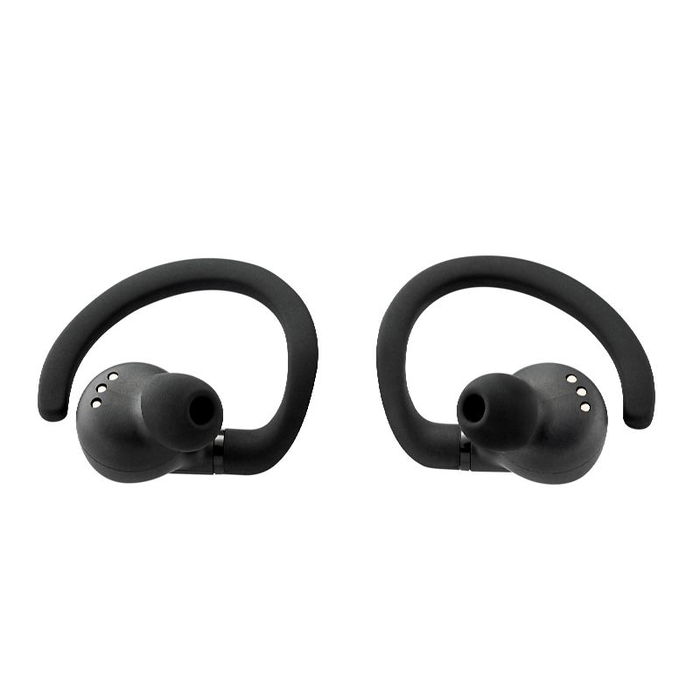 Daewoo Auriculares TWS Sport Bluetooth 5.3, Impermeables IPX4, Color Negro, Batería Auriculares 50mAh/Case 600mAh