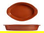 La Dehesa Fuente Oval Barro Refractario Miel 37x23 Cm (Set de 7)