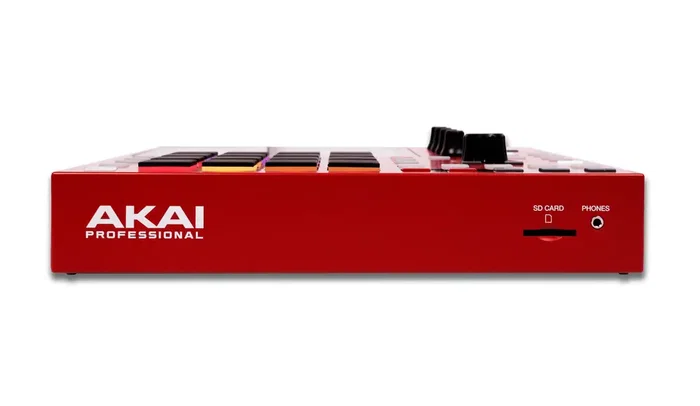 AKAIPRO Mpc-One Centro de Producción Musical con 37 Teclas, Pads RGB, Pantalla Táctil de 7", 32GB Interna, WLAN/Bluetooth y Conectividad DMX