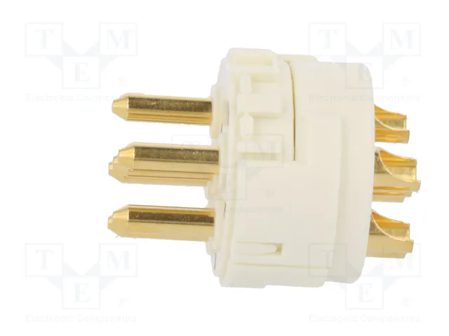 HARTING Conector M23 macho de 6 pines para aplicaciones industriales