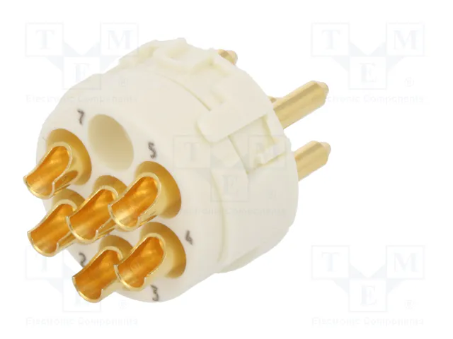 HARTING Conector M23 macho de 6 pines para aplicaciones industriales