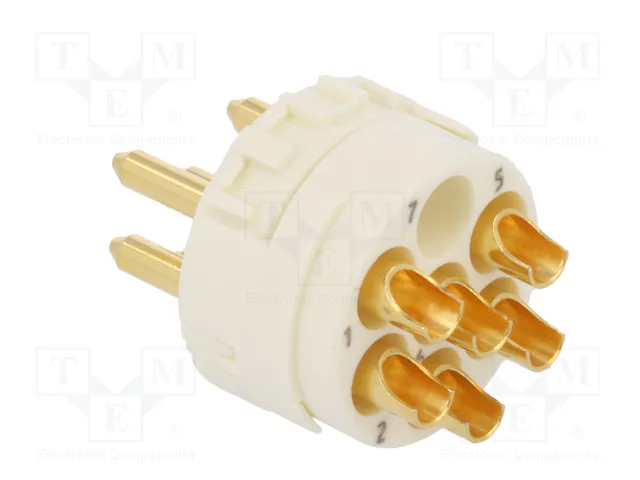 HARTING Conector M23 macho de 6 pines para aplicaciones industriales