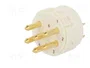 HARTING Conector M23 macho de 6 pines para aplicaciones industriales