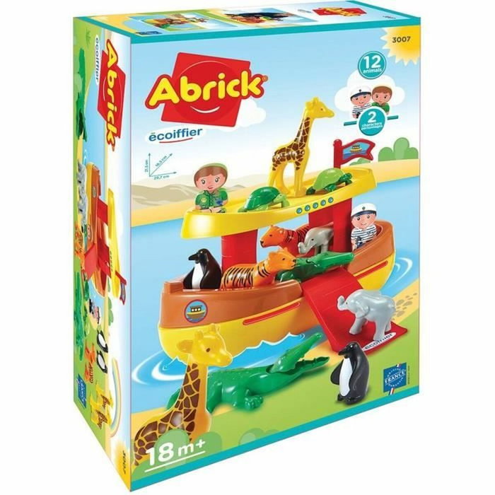 Ecoiffier Arca de Noé - construcción con ladrillos - Abrick