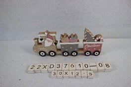 DKD Home Decor Tren MDF 30X2X13 Surtido de 2