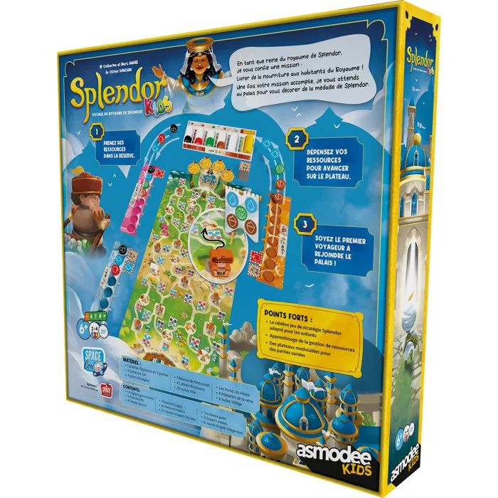 Asmodee Juego de Mesa Splendor Kids, Multicolor, para 1 o mas jugadores, Edad 4-8 anos, en Frances