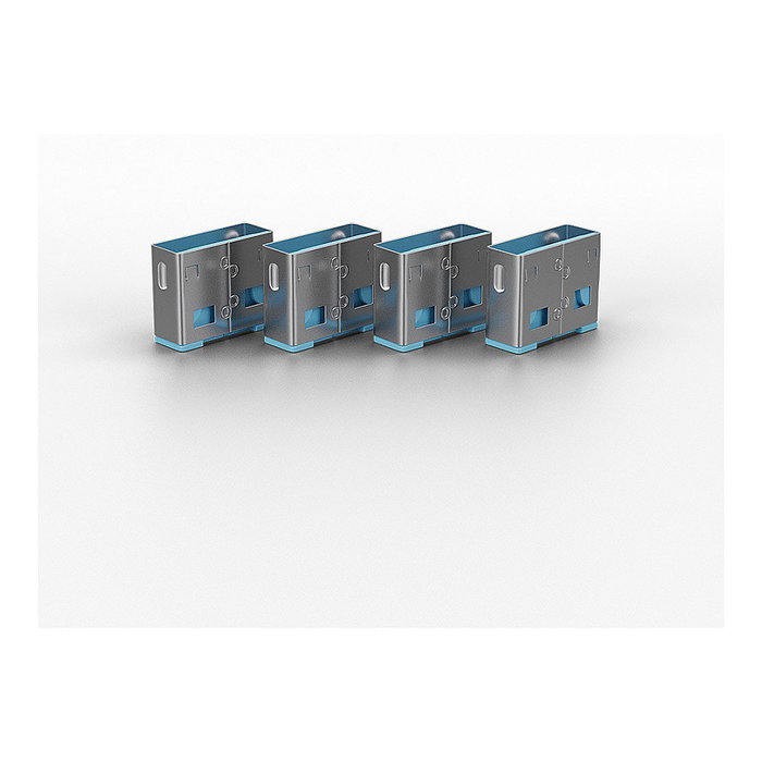 Lindy Bloqueador de Puerto USB Tipo A, Pack de 10, Azul Lindy Bloqueador de Puerto USB Tipo A, Pack de 10, Azul